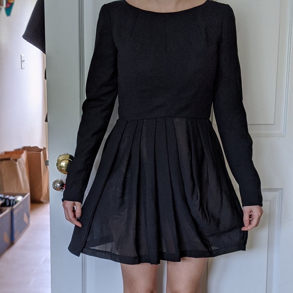 Mikhael Kale Black Dress